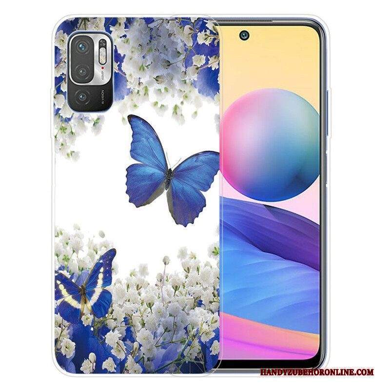 Cover Xiaomi Redmi Note 10 5G Progettare Farfalle