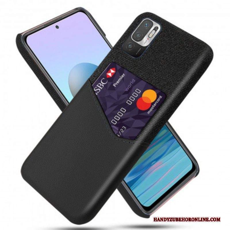 Cover Xiaomi Redmi Note 10 5G Titolare Della Carta Ksq