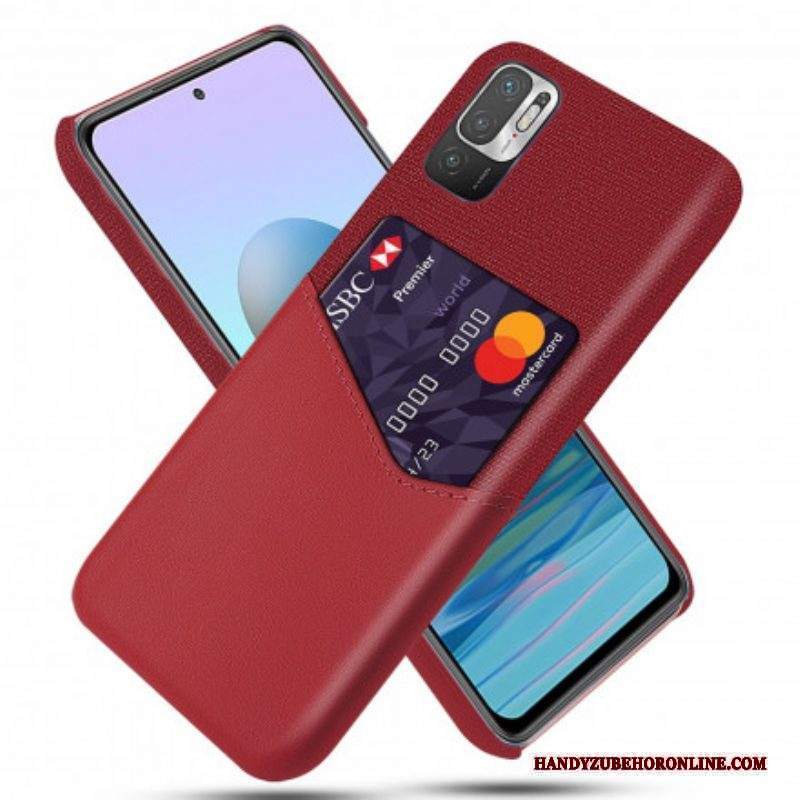 Cover Xiaomi Redmi Note 10 5G Titolare Della Carta Ksq