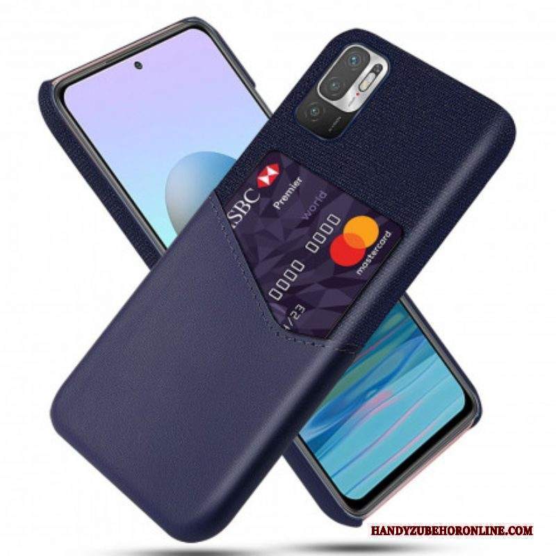 Cover Xiaomi Redmi Note 10 5G Titolare Della Carta Ksq