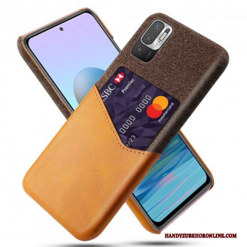 Cover Xiaomi Redmi Note 10 5G Titolare Della Carta Ksq