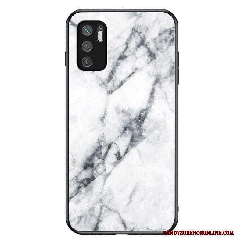 Cover Xiaomi Redmi Note 10 5G Vetro Temperato Colori Marmo