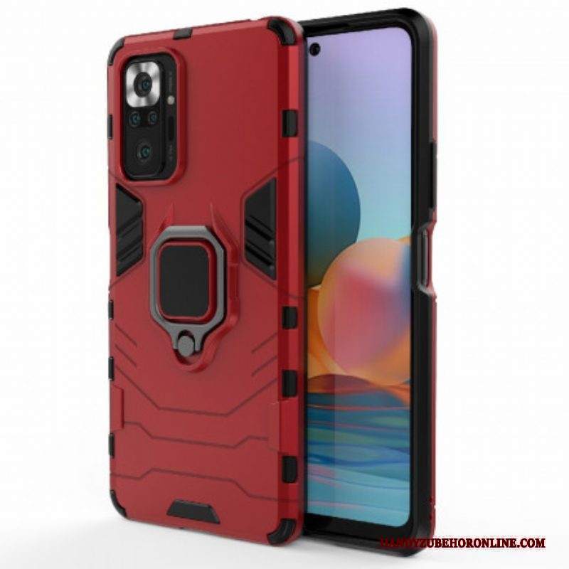 Cover Xiaomi Redmi Note 10 Pro Anello Resistente