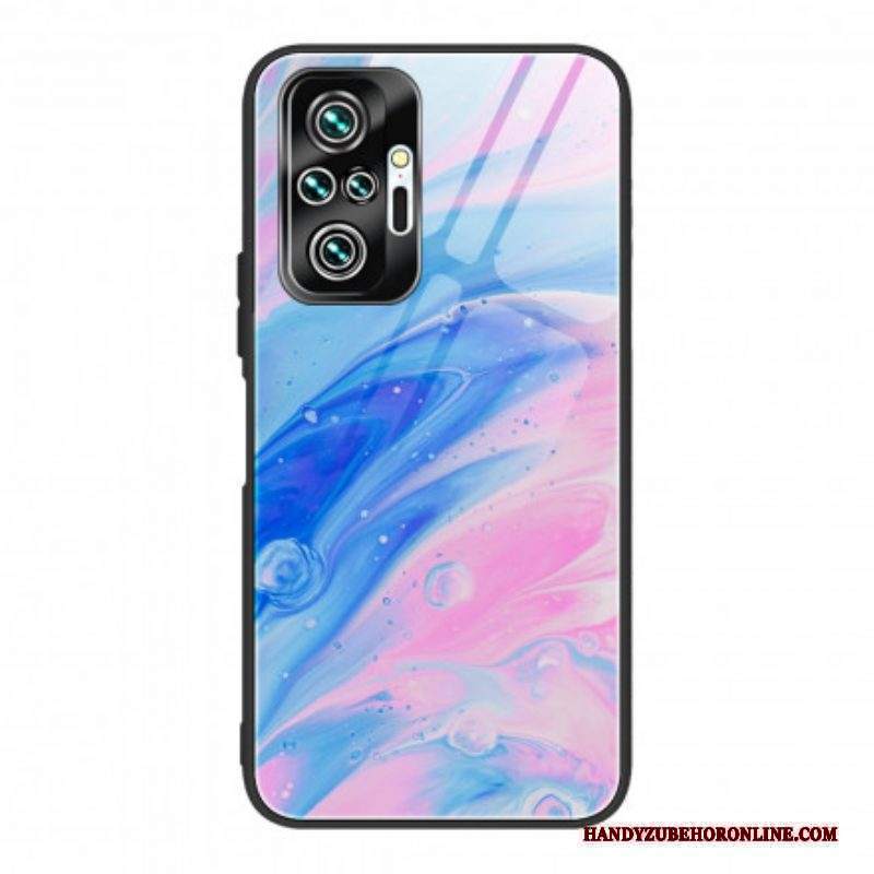 Cover Xiaomi Redmi Note 10 Pro Design Colori Vetro Temperato