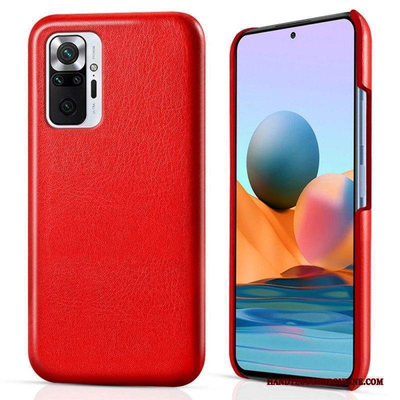 Cover Xiaomi Redmi Note 10 Pro Ksq Effetto Pelle