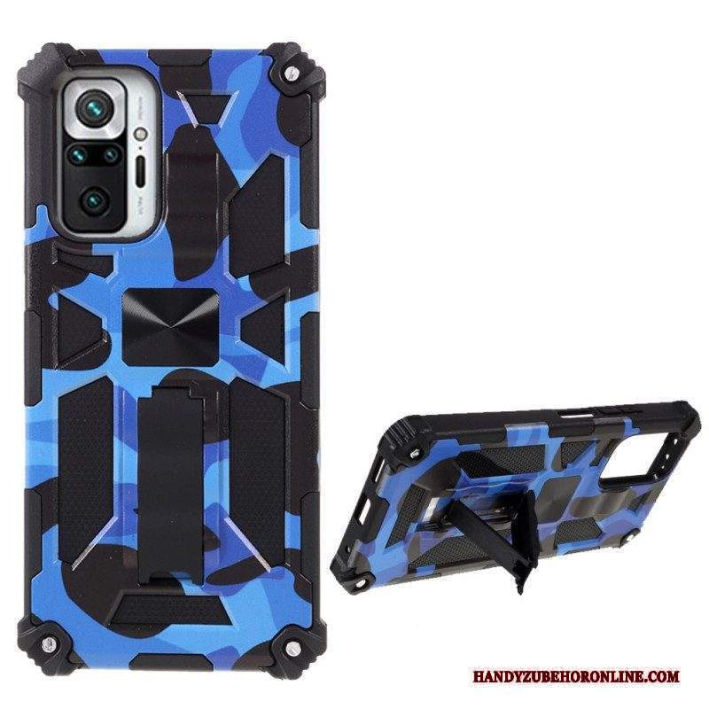 Cover Xiaomi Redmi Note 10 Pro Supporto Rimovibile Mimetico