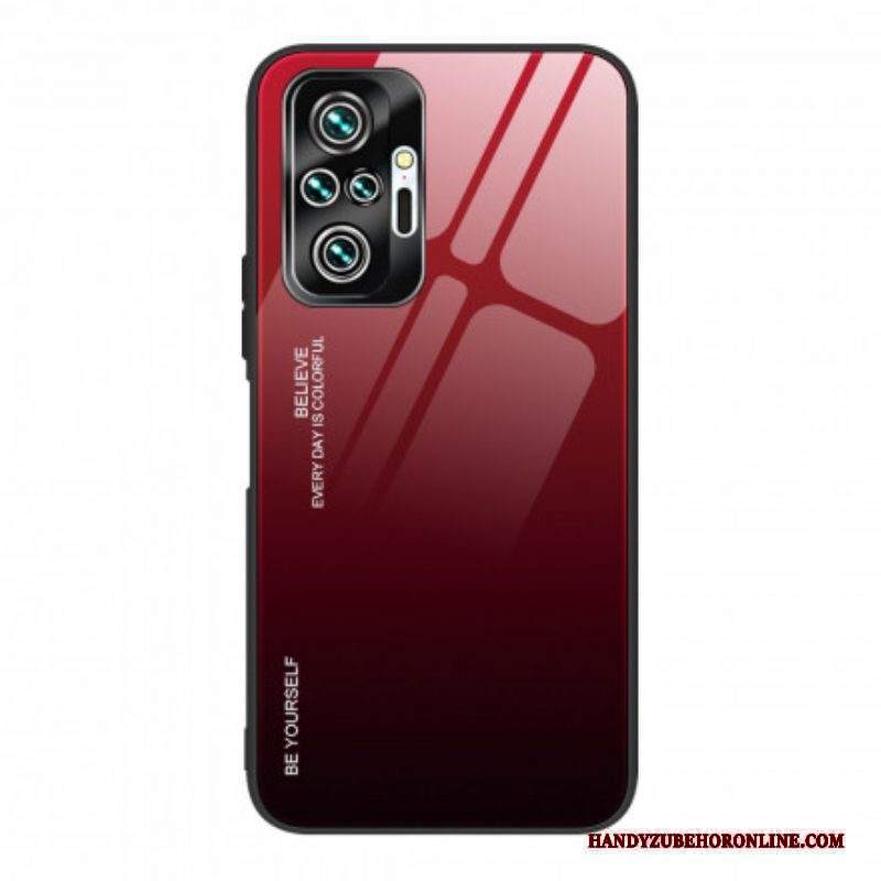 Cover Xiaomi Redmi Note 10 Pro Vetro Temperato Sii Te Stesso