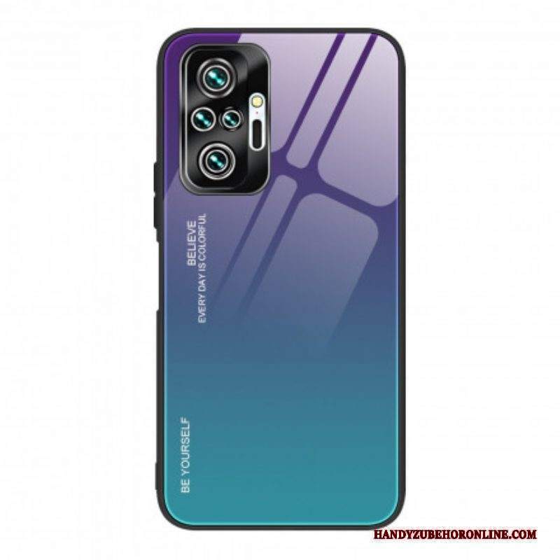 Cover Xiaomi Redmi Note 10 Pro Vetro Temperato Sii Te Stesso