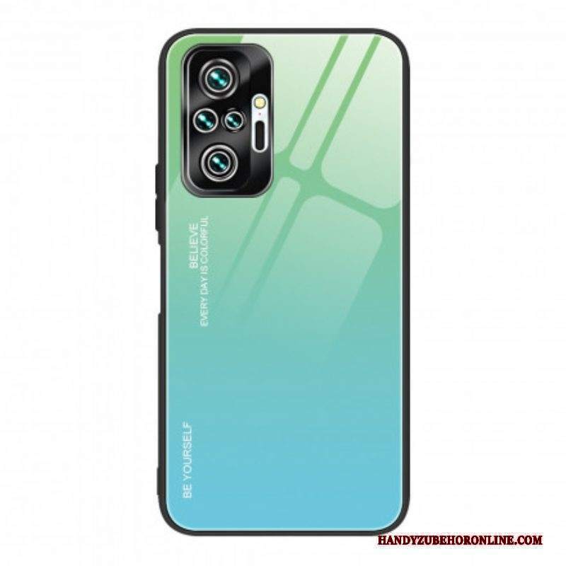 Cover Xiaomi Redmi Note 10 Pro Vetro Temperato Sii Te Stesso