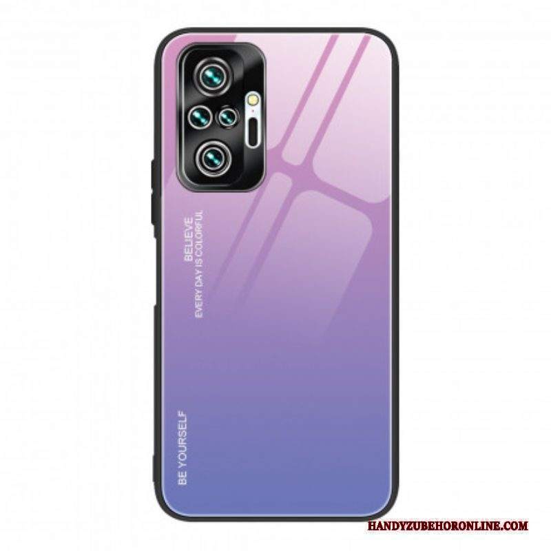 Cover Xiaomi Redmi Note 10 Pro Vetro Temperato Sii Te Stesso