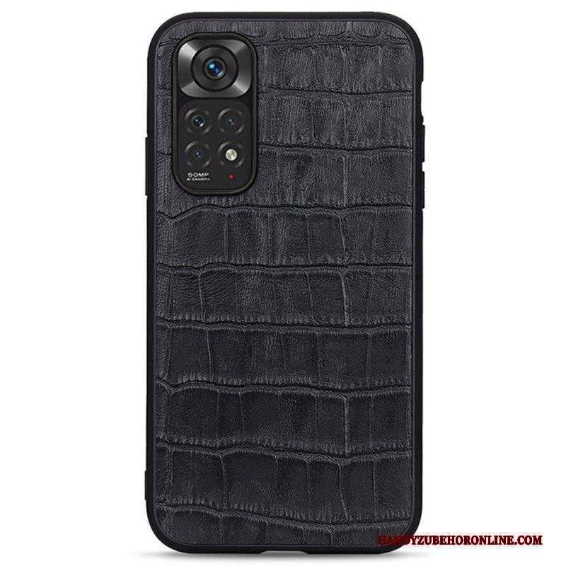 Cover Xiaomi Redmi Note 11 / 11S Effetto Pelle Di Coccodrillo