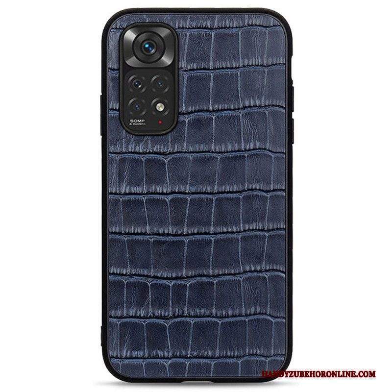 Cover Xiaomi Redmi Note 11 / 11S Effetto Pelle Di Coccodrillo