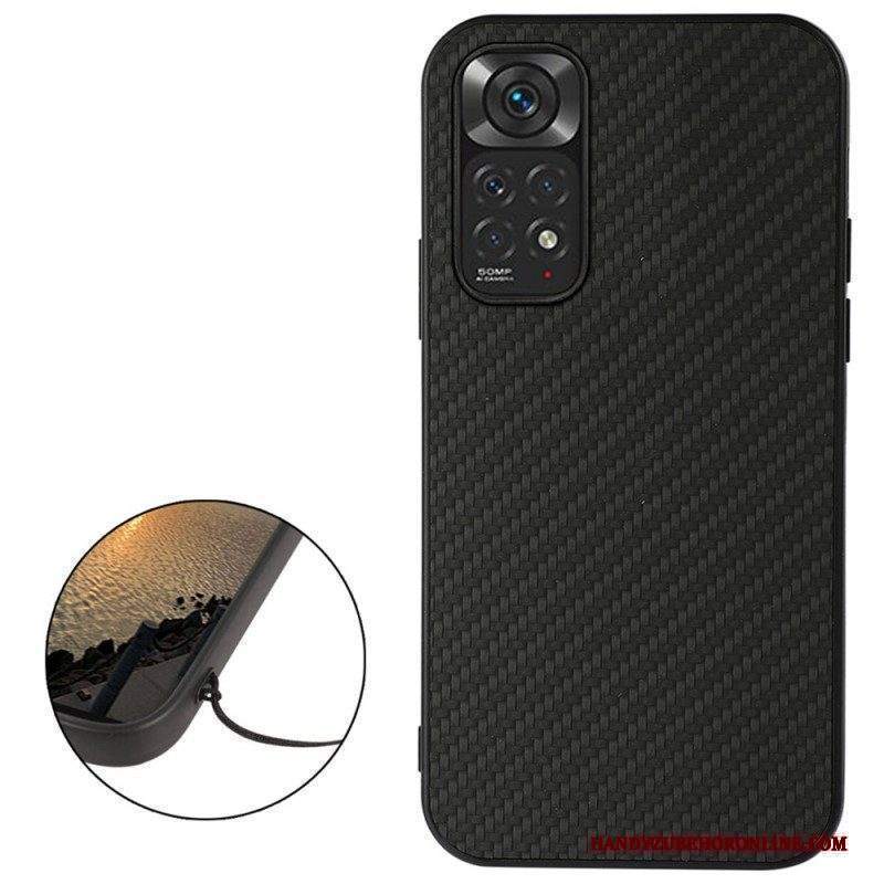 Cover Xiaomi Redmi Note 11 / 11S Fibra Di Carbonio