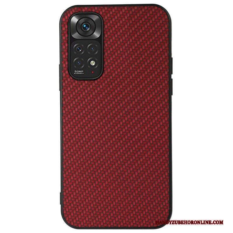 Cover Xiaomi Redmi Note 11 / 11S Fibra Di Carbonio