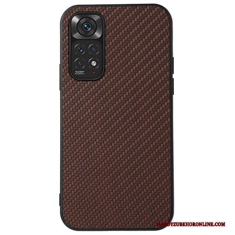 Cover Xiaomi Redmi Note 11 / 11S Fibra Di Carbonio