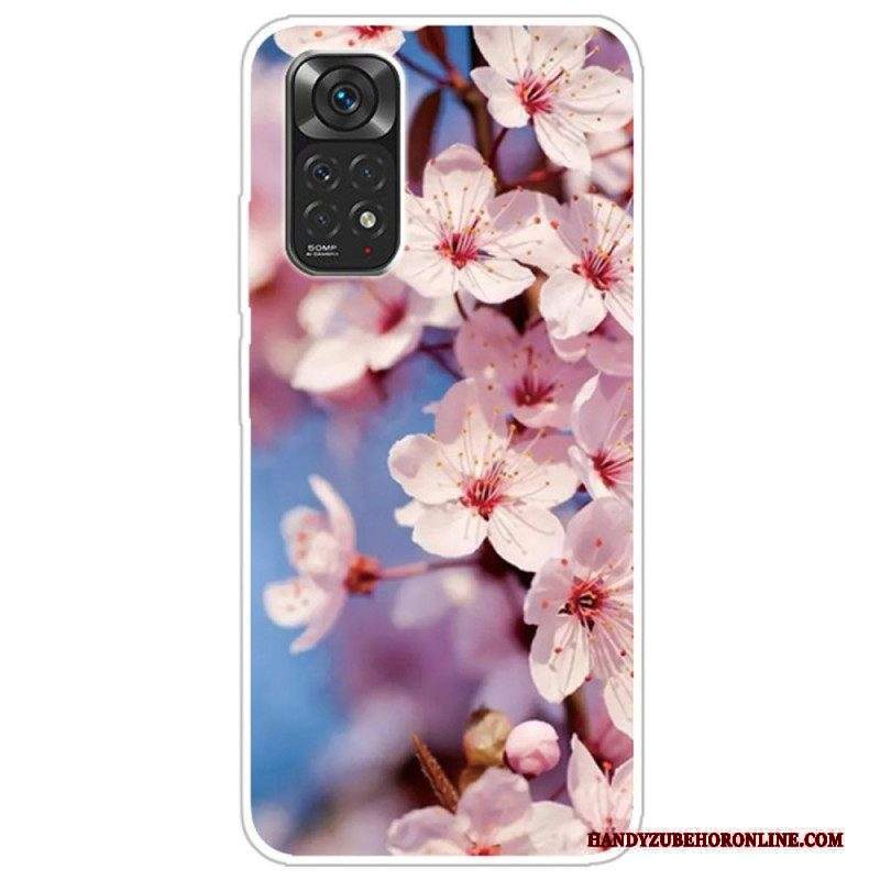 Cover Xiaomi Redmi Note 11 / 11S Fiori Realistici