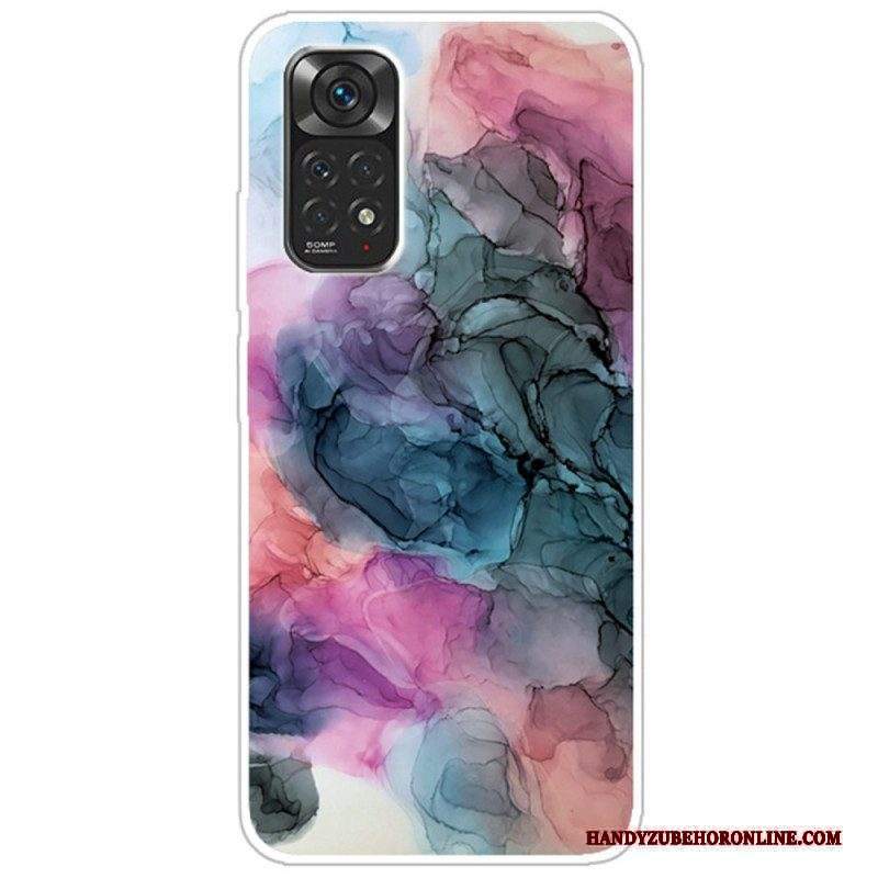 Cover Xiaomi Redmi Note 11 / 11S Marmo Dell'acquerello