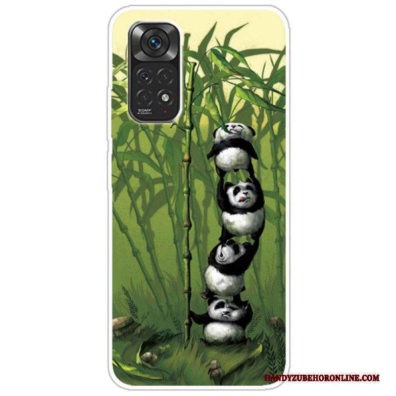 Cover Xiaomi Redmi Note 11 / 11S Mazzo Di Panda