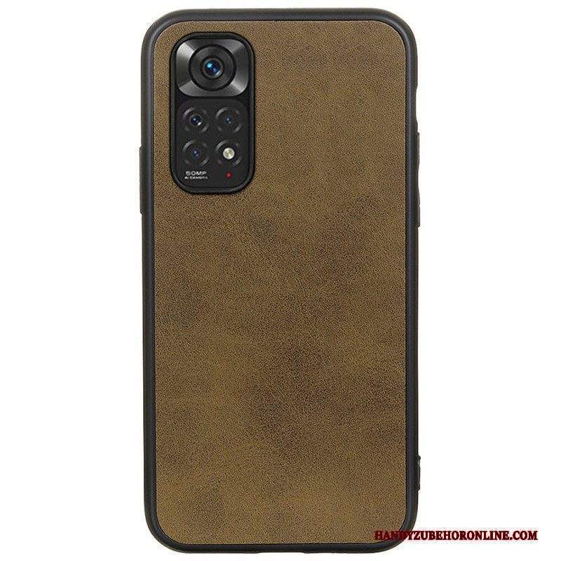 Cover Xiaomi Redmi Note 11 / 11S Stile In Pelle