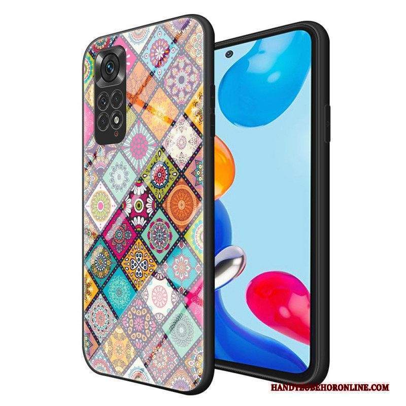 Cover Xiaomi Redmi Note 11 / 11S Supporto Magnetico Patchwork