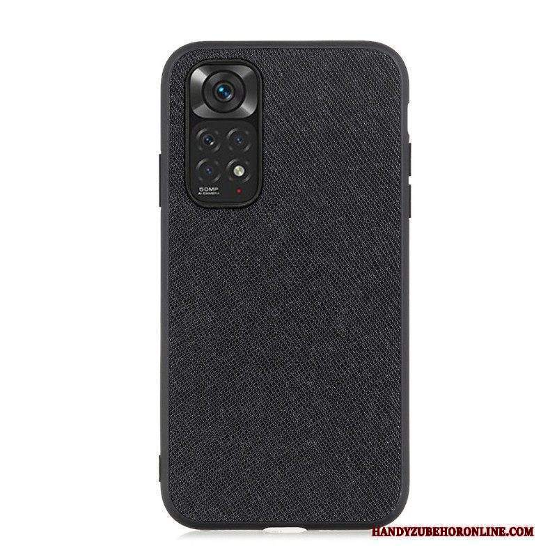 Cover Xiaomi Redmi Note 11 / 11S Vera Pelle Martellata