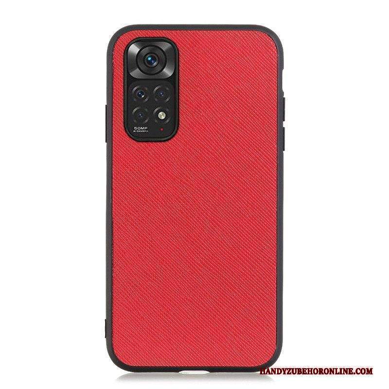 Cover Xiaomi Redmi Note 11 / 11S Vera Pelle Martellata