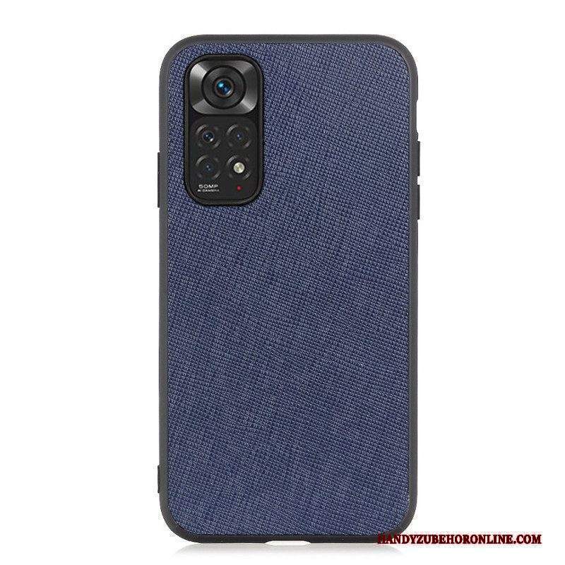 Cover Xiaomi Redmi Note 11 / 11S Vera Pelle Martellata