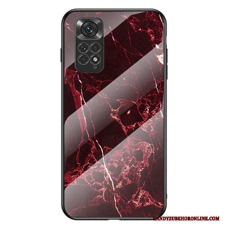 Cover Xiaomi Redmi Note 11 / 11S Vetro Temperato Colori Marmo