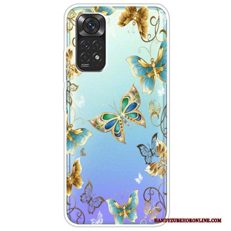 Cover Xiaomi Redmi Note 11 / 11S Volo Di Farfalle