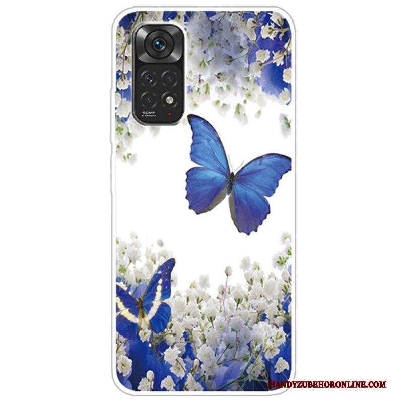 Cover Xiaomi Redmi Note 11 / 11S Volo Di Farfalle