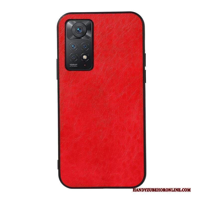 Cover Xiaomi Redmi Note 11 Pro / 11 Pro 5G Ecopelle Testurizzata