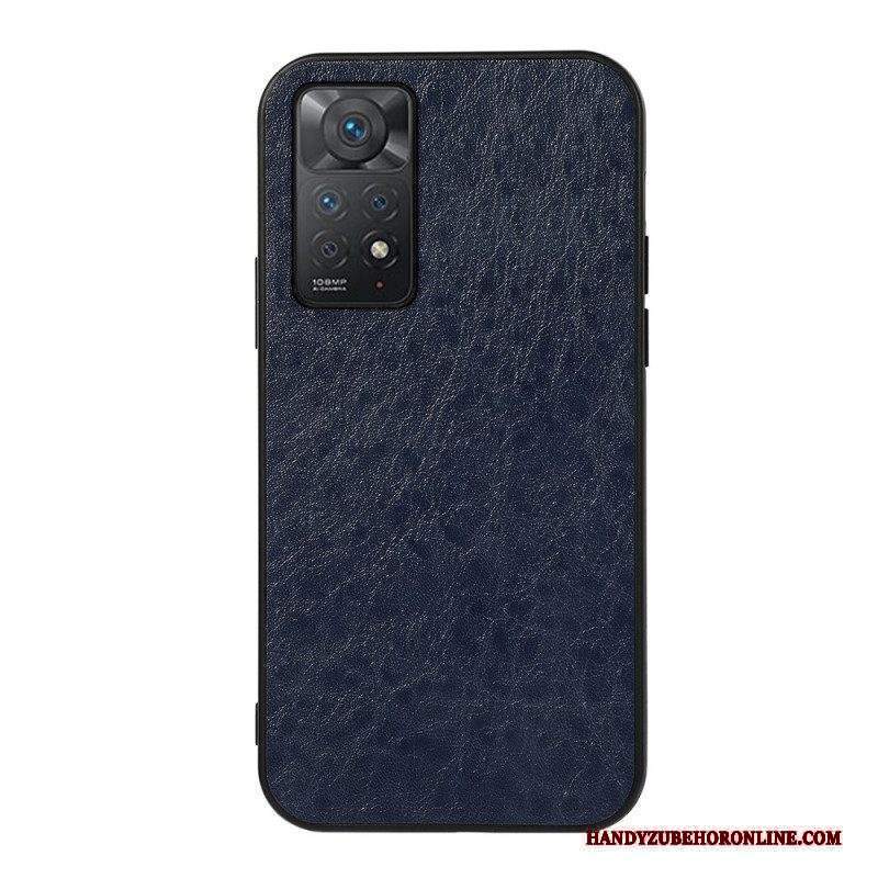 Cover Xiaomi Redmi Note 11 Pro / 11 Pro 5G Ecopelle Testurizzata