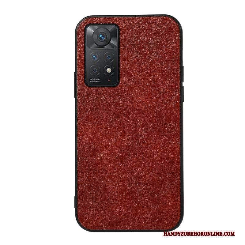 Cover Xiaomi Redmi Note 11 Pro / 11 Pro 5G Ecopelle Testurizzata