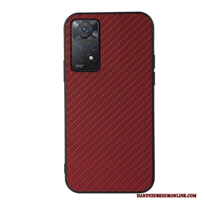 Cover Xiaomi Redmi Note 11 Pro / 11 Pro 5G Fibra Di Carbonio