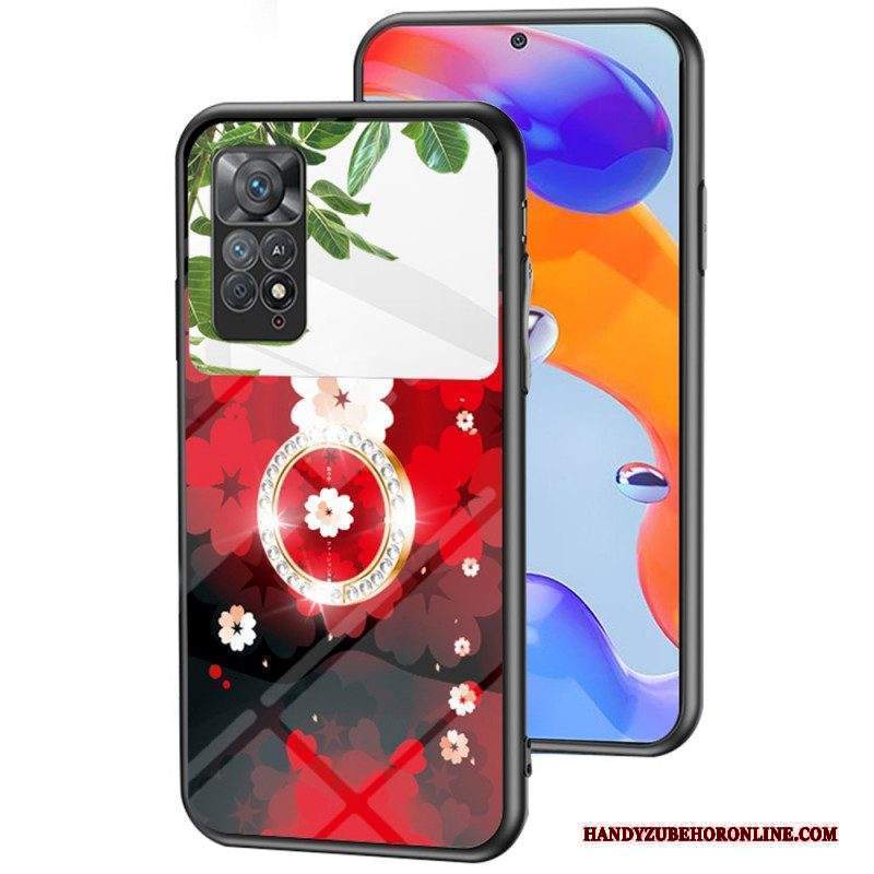 Cover Xiaomi Redmi Note 11 Pro / 11 Pro 5G Specchio Con Anello Rotante