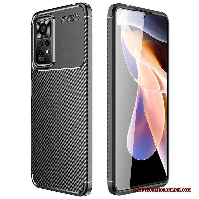 Cover Xiaomi Redmi Note 11 Pro / 11 Pro 5G Tubo In Fibra Di Carbonio