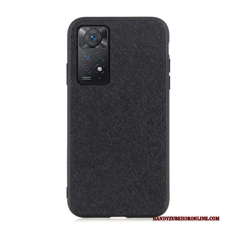 Cover Xiaomi Redmi Note 11 Pro / 11 Pro 5G Vera Pelle Martellata