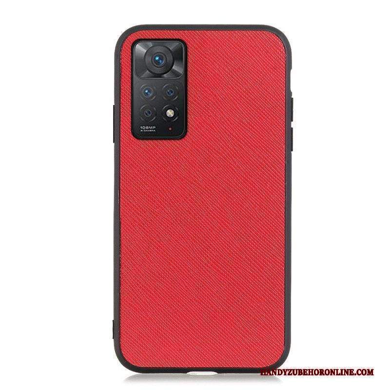 Cover Xiaomi Redmi Note 11 Pro / 11 Pro 5G Vera Pelle Martellata