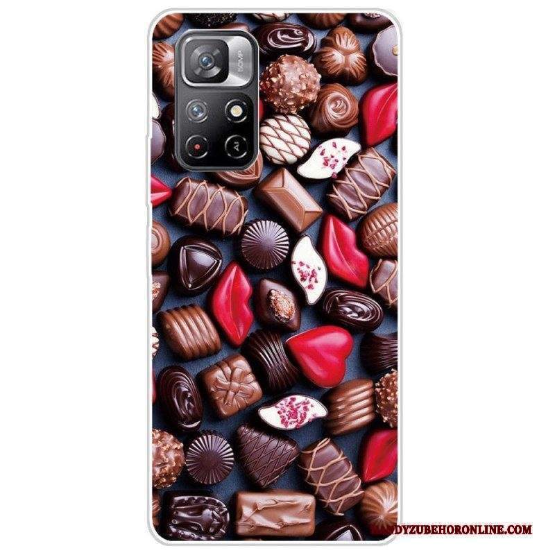 Cover Xiaomi Redmi Note 11 Pro Plus 5G Cioccolato Flessibile