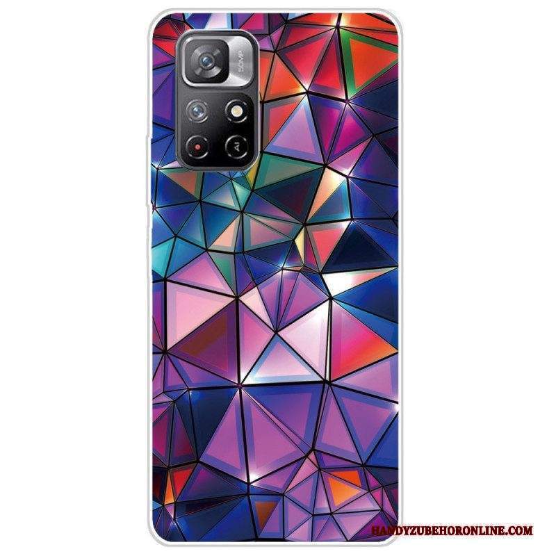 Cover Xiaomi Redmi Note 11 Pro Plus 5G Geometria Flessibile