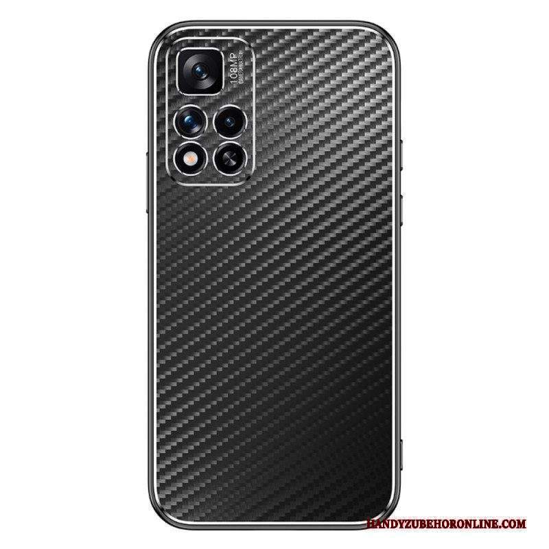 Cover Xiaomi Redmi Note 11 Pro Plus 5G Metallo E Fibra Di Carbonio