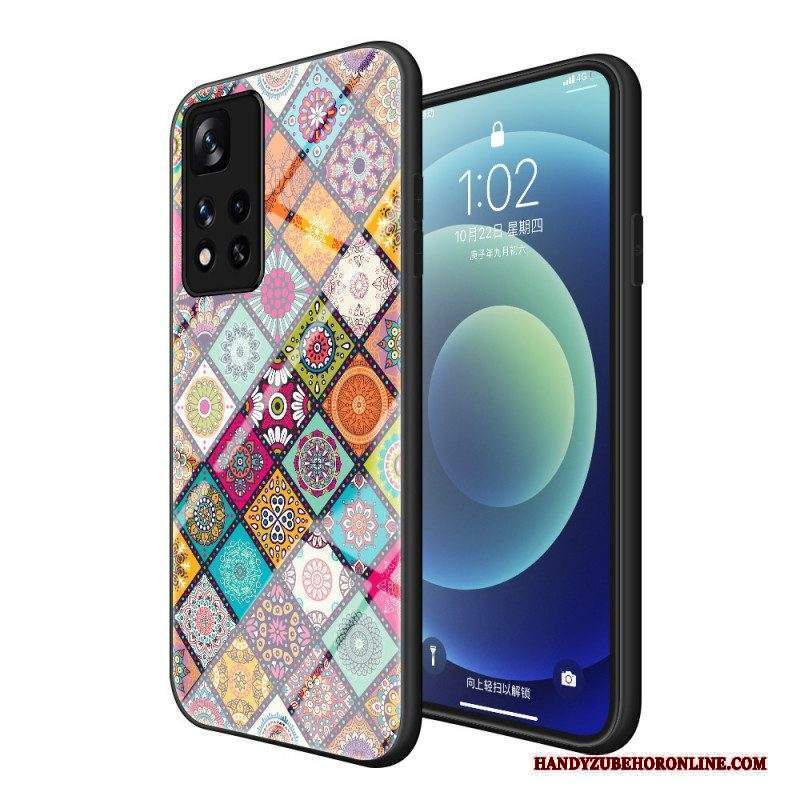 Cover Xiaomi Redmi Note 11 Pro Plus 5G Supporto Magnetico Patchwork