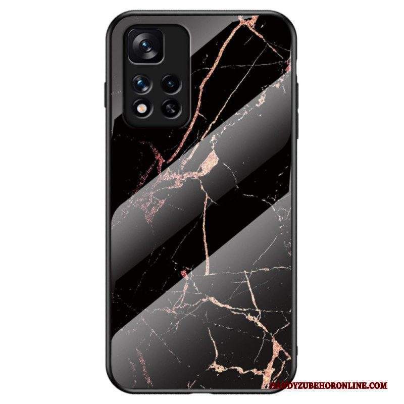 Cover Xiaomi Redmi Note 11 Pro Plus 5G Vetro Temperato Colori Marmo