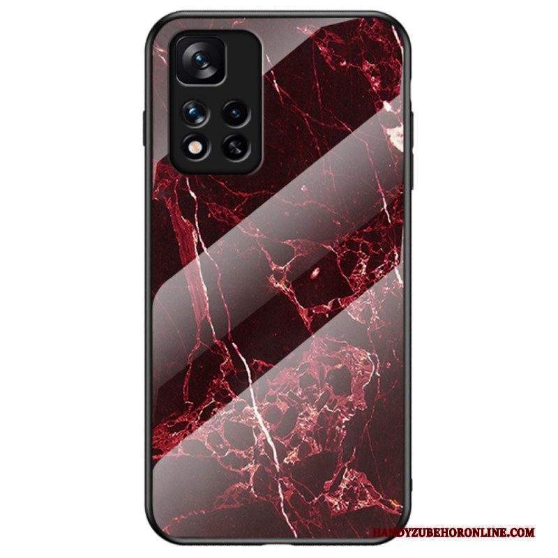 Cover Xiaomi Redmi Note 11 Pro Plus 5G Vetro Temperato Colori Marmo