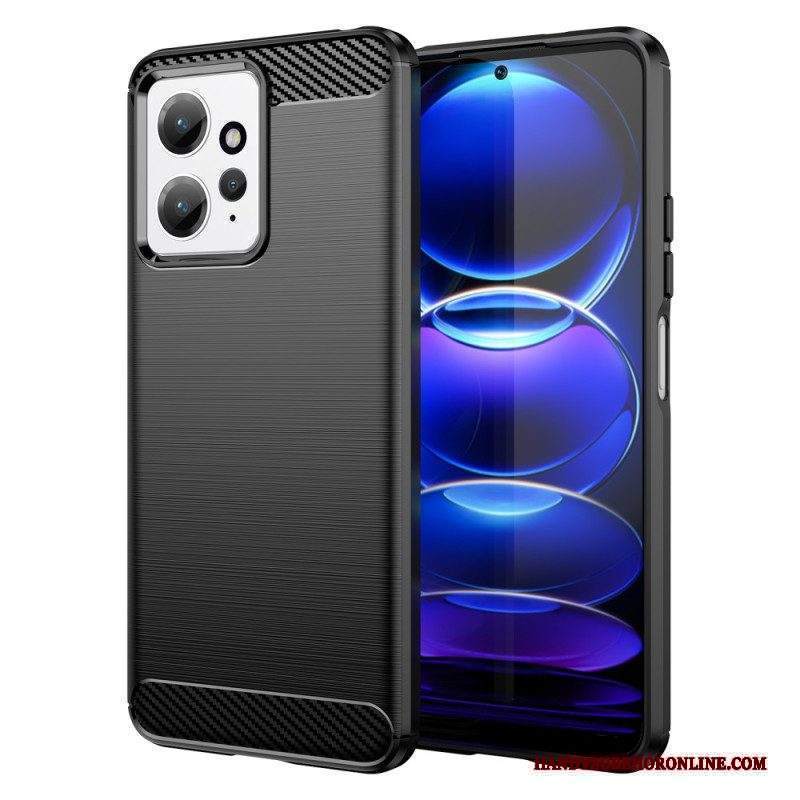 Cover Xiaomi Redmi Note 12 4G Fibra Di Carbonio Spazzolata