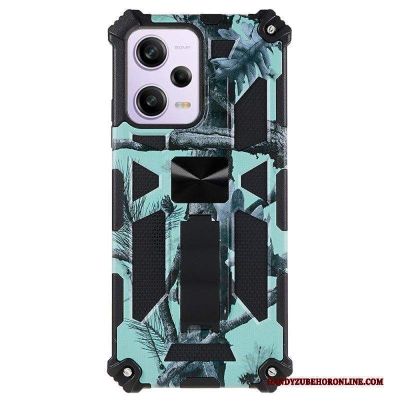 Cover Xiaomi Redmi Note 12 5G Supporto Rimovibile Mimetico