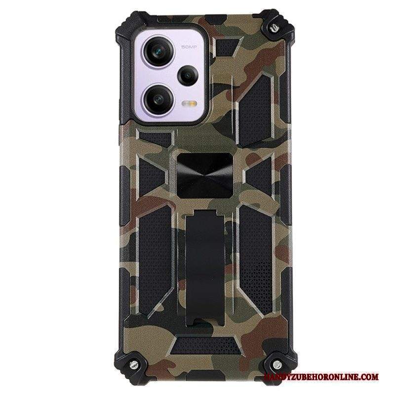 Cover Xiaomi Redmi Note 12 5G Supporto Rimovibile Mimetico