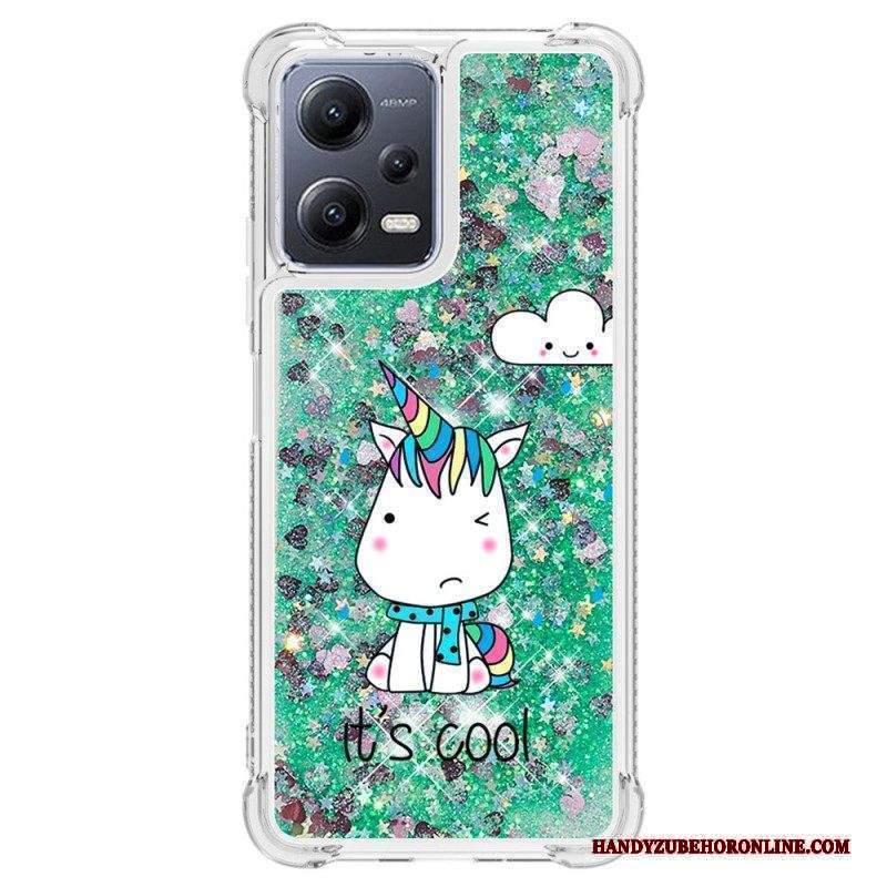 Cover Xiaomi Redmi Note 12 5G Unicorni Glitterati