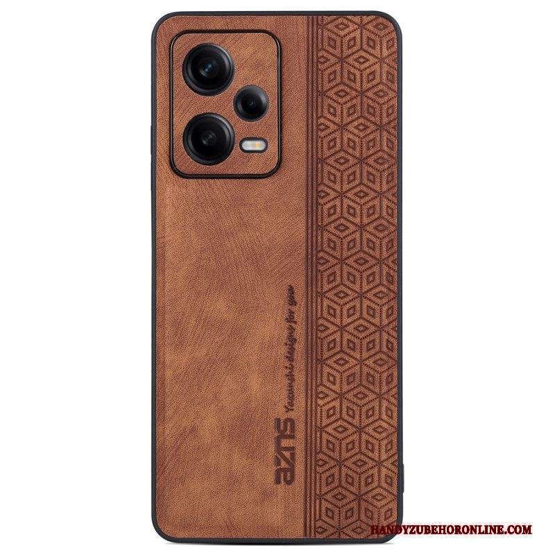 Cover Xiaomi Redmi Note 12 Pro Azns Effetto Pelle