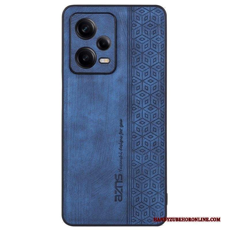 Cover Xiaomi Redmi Note 12 Pro Azns Effetto Pelle